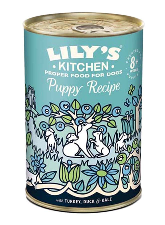 Lily'S Turkey And Duck Puppy Recipe Multicolour 400grams